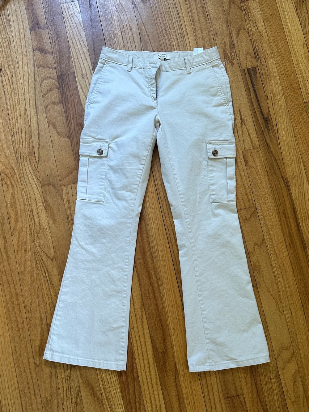 Banana Republic Cream Chino Pants